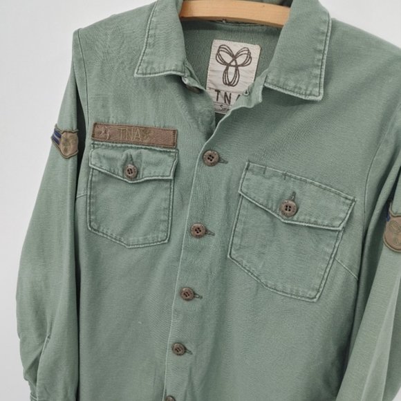 TNA  military shirt - Picture 2 of 9
